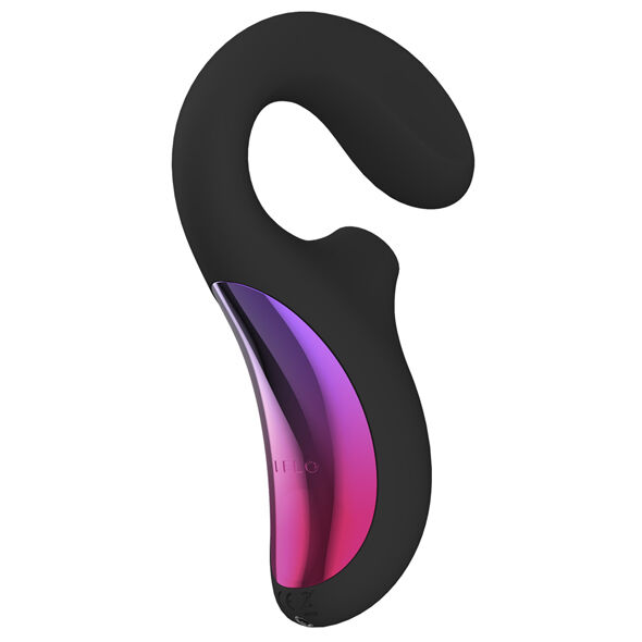 Lelo - Massaggiatore Stimolazione Doppia Aspirazione Enigma Nero - immagine 2