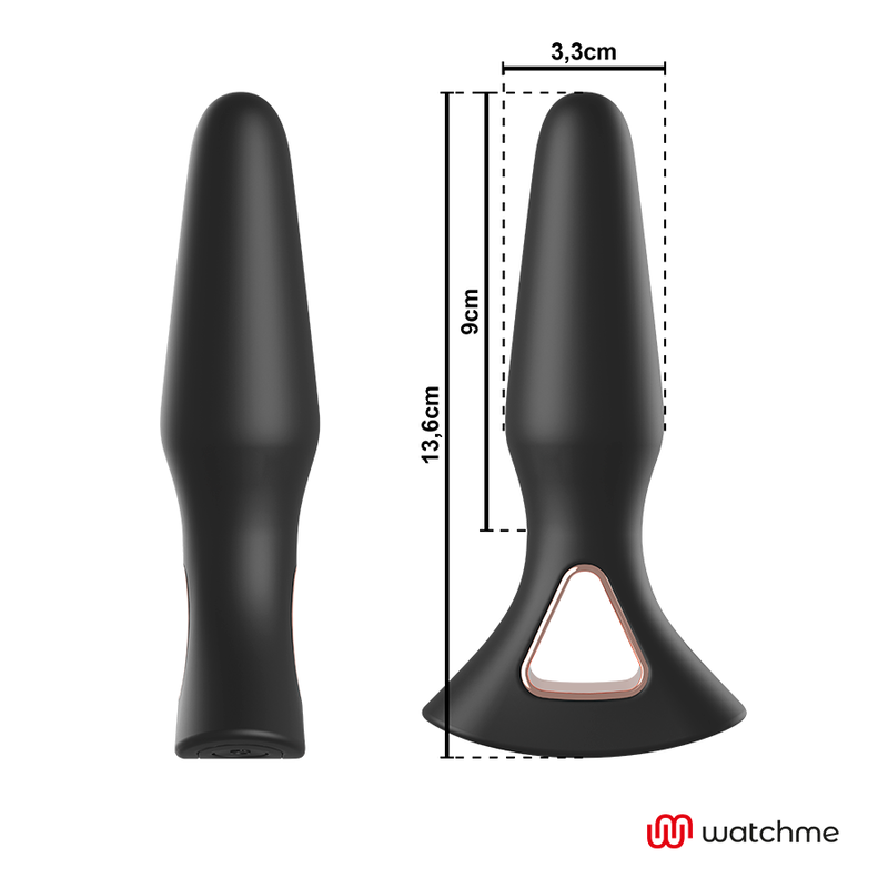 Anbiguo - Watchme Vibratore Telecomando Plug Anale Alexandru - immagine 4