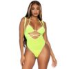 Leg Avenue - Top Bikini e Body Taglia Unica