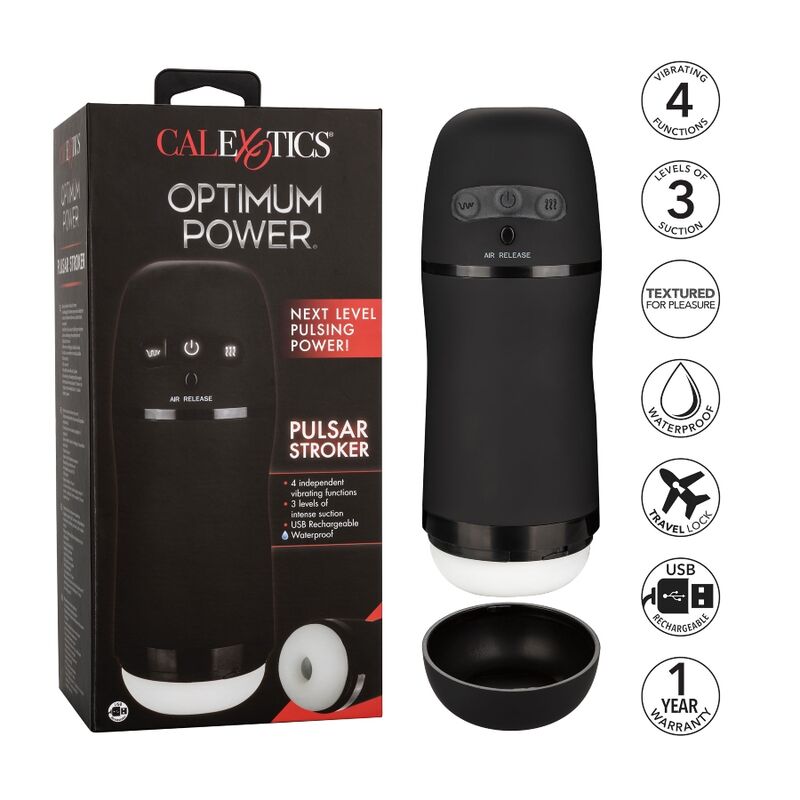 Calexotics - Masturbatore Vibrante con Aspirazione Ottimale - immagine 3