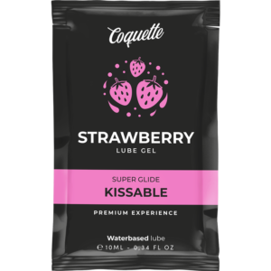 Coquette Chic Desire - Lubrificante Kissable A Base Acqua Di Fragola Pocket 10 Ml
