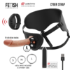 Fetish Submissive Cyber Strap - Imbragatura con Dildo e Telecomando Bullet Tecnologia Watchme L