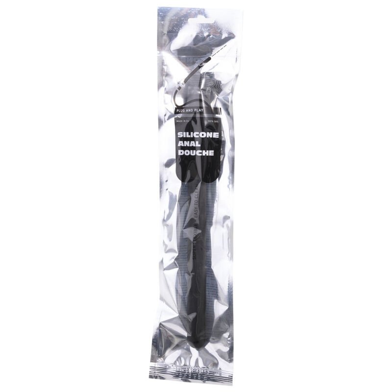All Black - Doccia Anale Rigata in Silicone 27 Cm - immagine 2