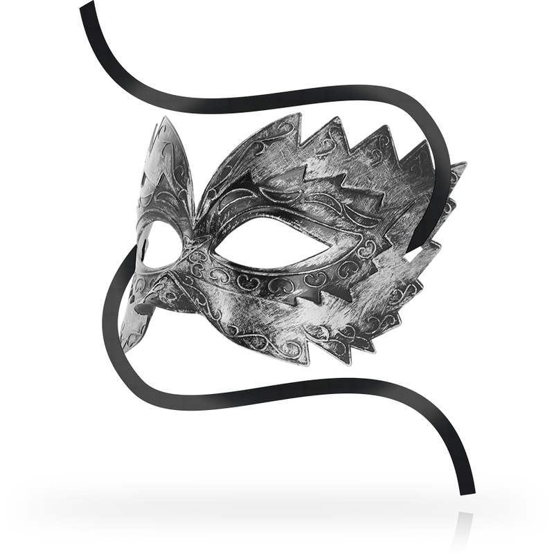 Ohmama - Maschere Antizaz Stile Veneziano Argento - immagine 2