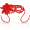 Ohmama - Maschere Maschere con Pizzo e Fiore Rosso