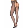 Leg Avenue - Collant Crothless a Rete