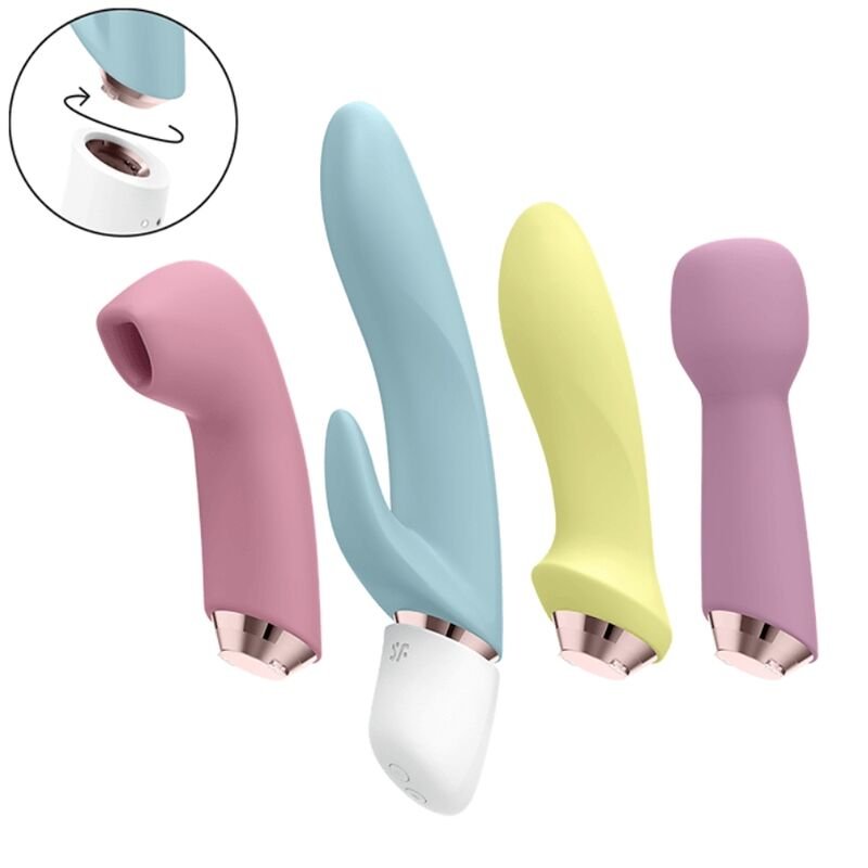 Satisfyer - Marvelous Four Set Vibratore e Impulso - immagine 3