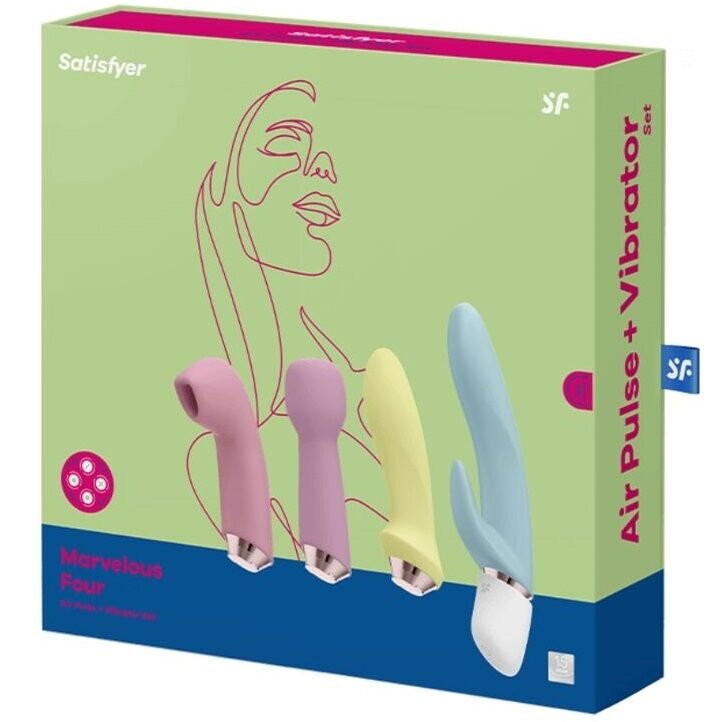 Satisfyer - Marvelous Four Set Vibratore e Impulso - immagine 2