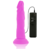 Diversia - Dildo Vibrante Flessibile Viola 23 Cm Ø 4.3 Cm