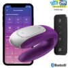 Satisfyer - Vibratore Doppio Partner Divertente Viola