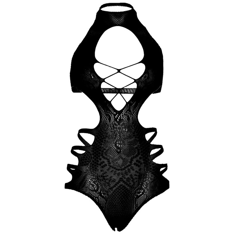 Leg Avenue - Body con Spalline Cut-Out Taglia Unica - Nero - immagine 6