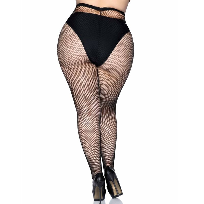 Leg Avenue - Collant a Rete Taglia Plus - immagine 4