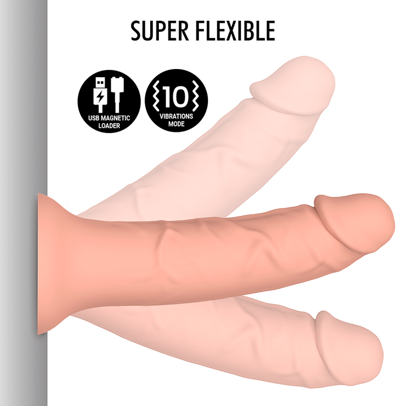 Mythology - Asher Original Dildo M - Vibratore Compatibile con Tecnologia Watchme Wireless - immagine 6