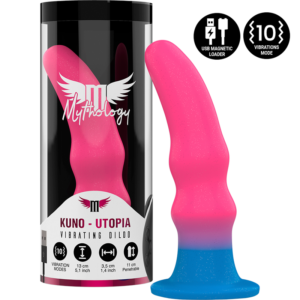 Mythology - Kuno Utopia Dildo S - Vibratore Watchme Compatibile con Tecnologia Wireless
