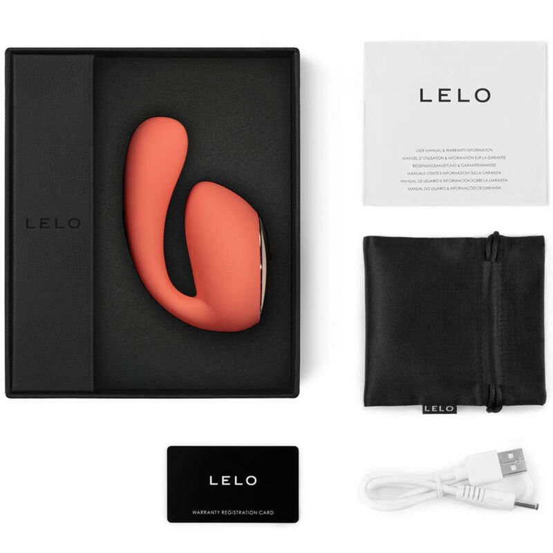 Lelo - Massaggiatore di Coppia Ida Wave Coral - immagine 3
