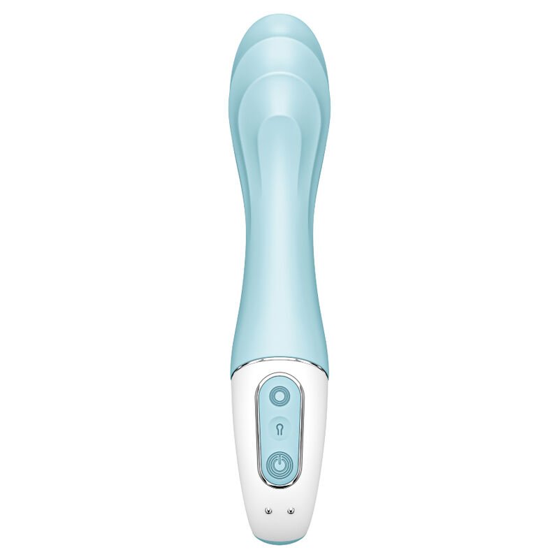 Satisfyer - Vibratore Air Pump 5+ Vibratore Gonfiabile G-Spot Blu - immagine 3
