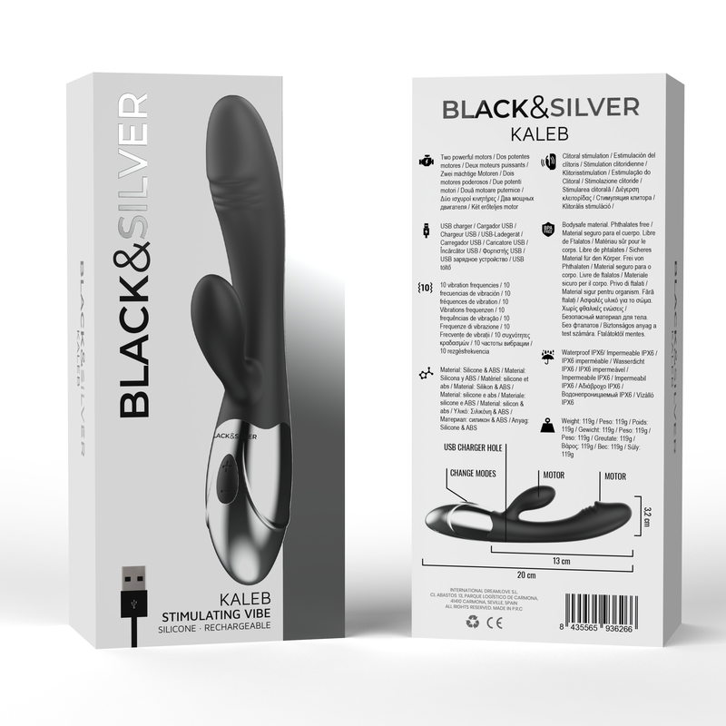 Black&Silver - Vibra Stimolante Kaleb - immagine 6