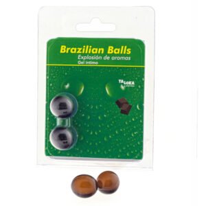Taloka - 2 Sfere Brasiliane Gel Intimo Al Cioccolato