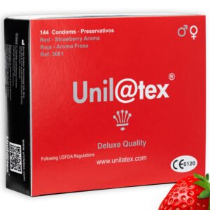 Unilatex - Conservanti Unilatex Rosso / Fragola 144 Unità