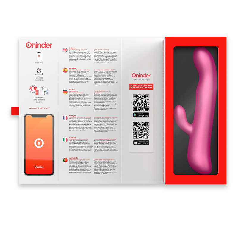 Oninder - Oslo Vibrazione e Rotazione Rosa - App Gratuita - immagine 6