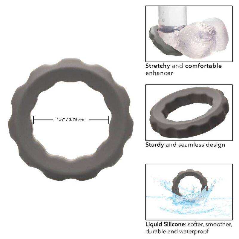 Calexotics - Alfa Anello Eretto Grigio - immagine 3