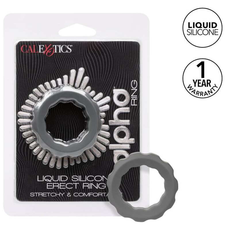 Calexotics - Alfa Anello Eretto Grigio - immagine 2