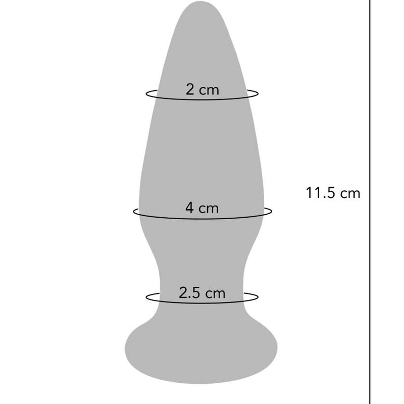 Toyjoy - The Shining Buttplug in Vetro Vibrante - immagine 2
