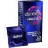 Durex - Connessione Perfetta Silicone Extra Lubrificazione 10 Unità