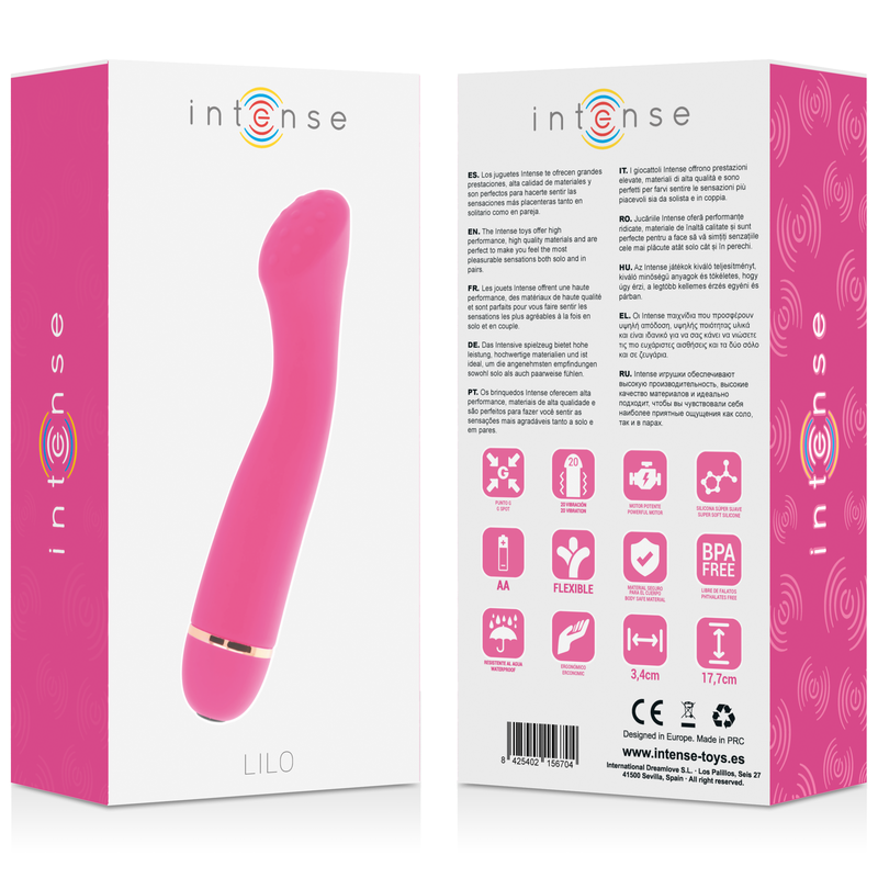 Intense - Lilo 20 Velocit Silicone Rosa - immagine 6