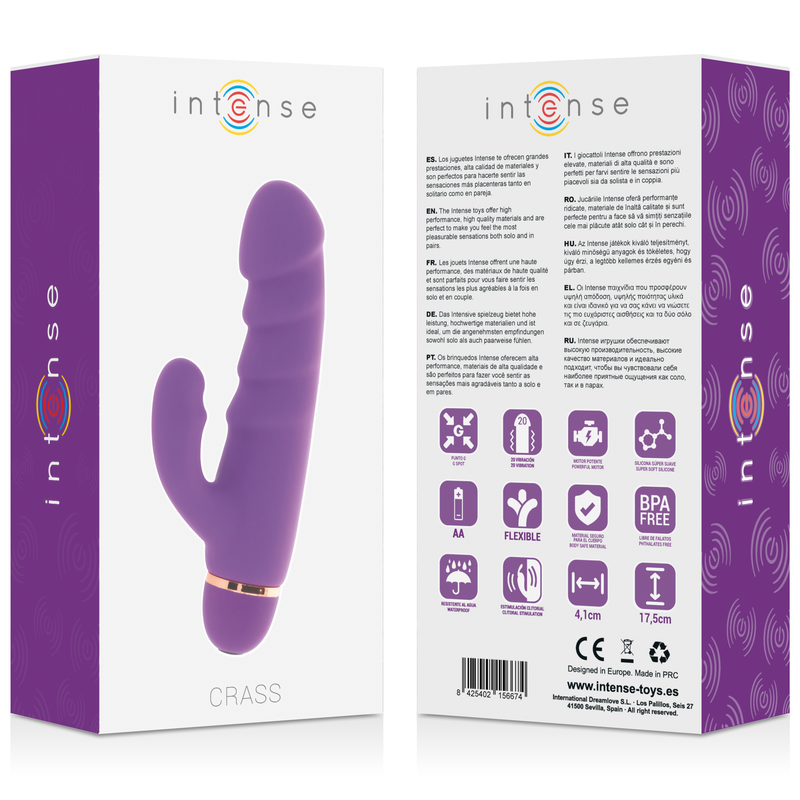 Intense - Crass 20 Velocit Silicone Lilla - immagine 6