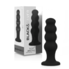 Black&Silver - Plug Anale in Silicone Scott Premium Nero