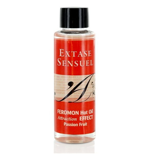 Extase Sensual - Olio da Massaggio Effetto Calore ai Feromoni del Frutto della Passione 100 Ml - immagine 2