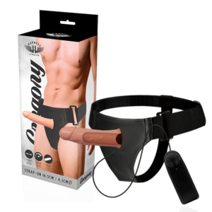 Harness Attraction - Gregory Hollow Imbracatura con Vibratore 16.5 Cm Ø 4.3 Cm