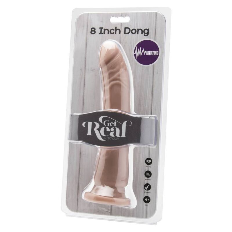 Get Real - Pelle Vibrante Dong 20,5 Cm - immagine 2