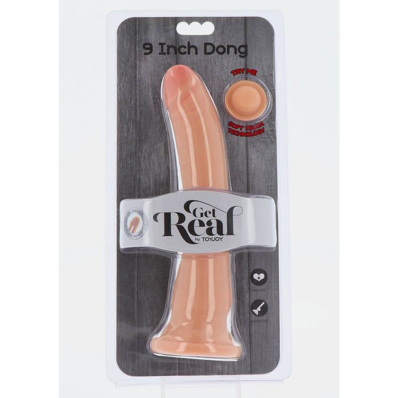 Get Real - Dong a Doppia Densità 20,5 Cm Pelle - immagine 3