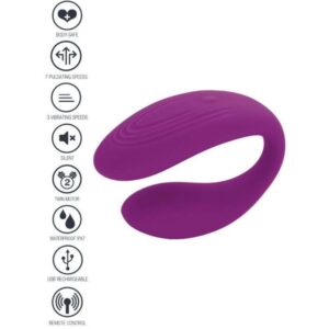 Xocoon - Vibratore di Coppia Bound Love Viola