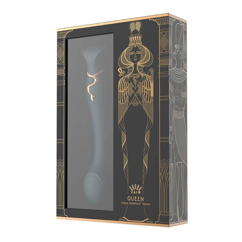 Zalo - Queen G-Spot Puls Wave Vibe Verde - immagine 6