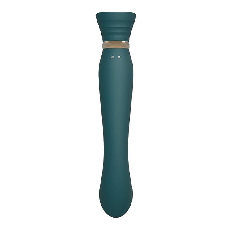 Zalo - Queen G-Spot Puls Wave Vibe Verde - immagine 3