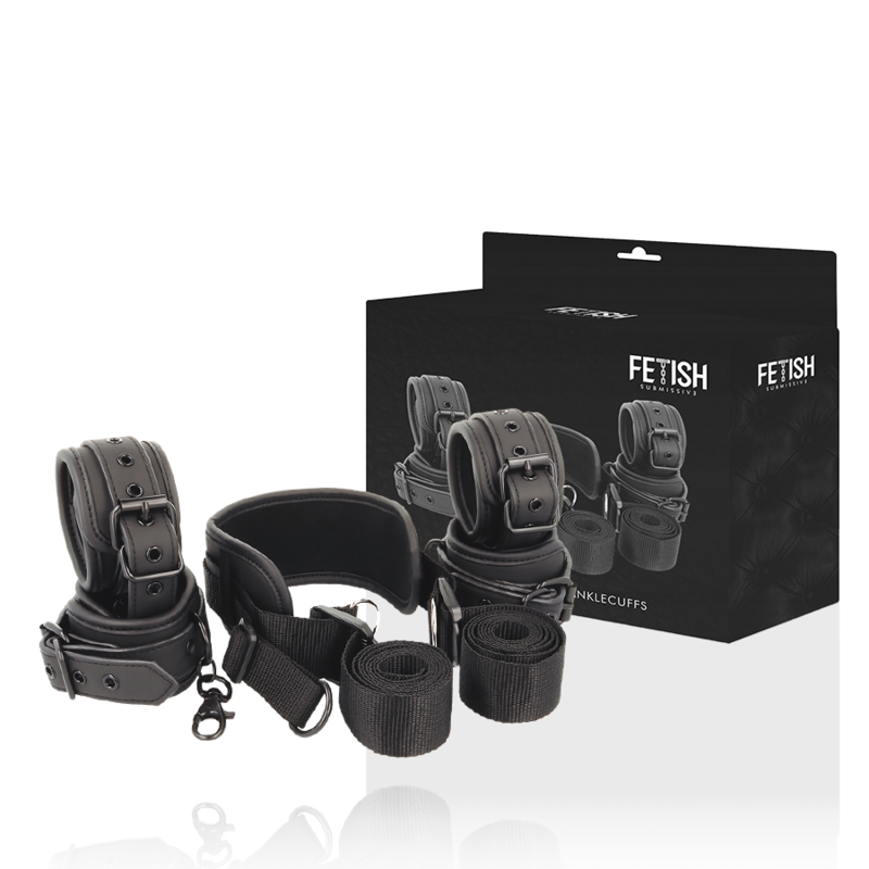 Fetish Submissive - Posizione Master con 4 Manette Rivestite in Noprene - immagine 2