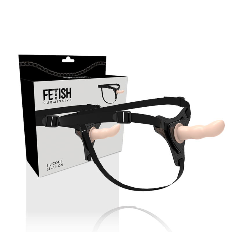 Fetish Submissive Harness - Silicone Carne Punto G 12,5 Cm - immagine 2