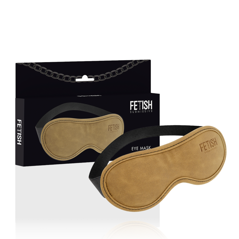 Fetish Submissive Origin - Maschera in Pelle Vegana con Fodera in Neoprene - immagine 2