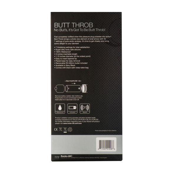 Rocks-Off - Stimolatore P-Point But Throb 7 Velocità Nero - immagine 3