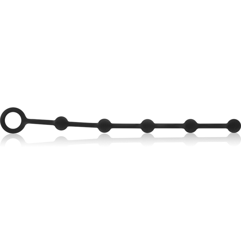 Black&Silver - Korg Rosario Anale Iniziazione in Silicone 21 Cm - immagine 3