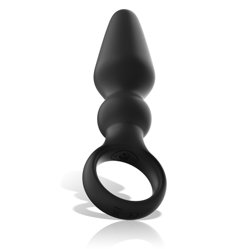 Black&Silver - Potente Plug Anale in Silicone Ozzy - immagine 2