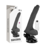 Basecock - Vibratore Realistico Telecomando Nero 19 Cm Ø 4 Cm
