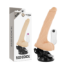 Basecock - Vibratore Articolabile Telecomando Naturale 18.5 Cm Ø 4 Cm