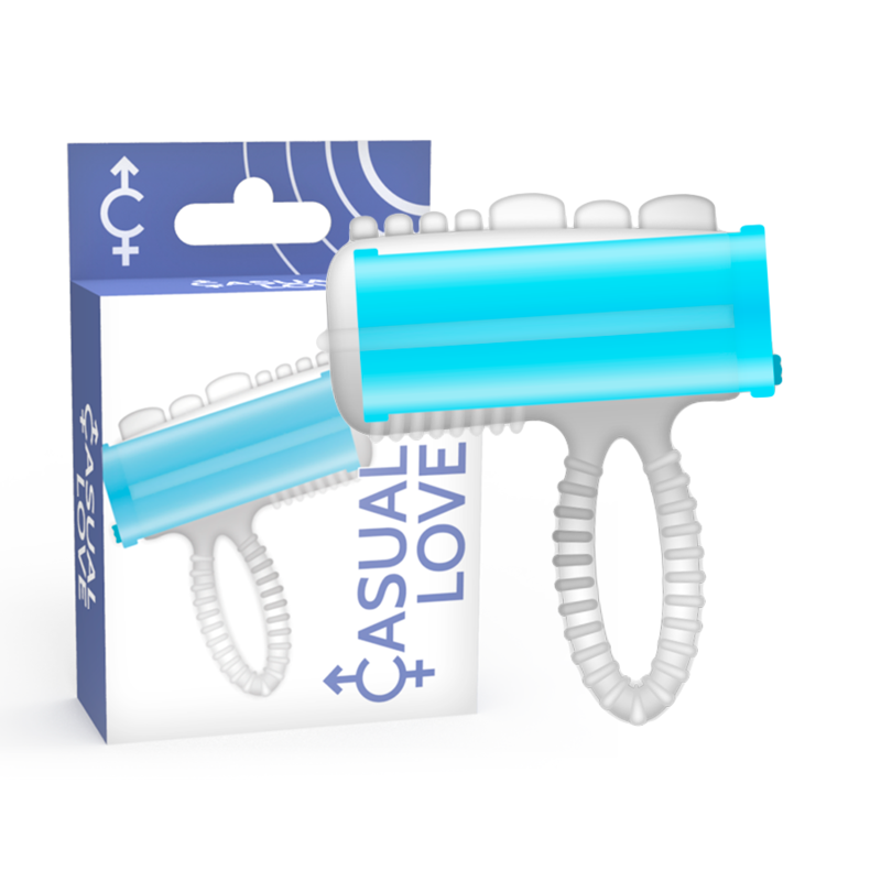 Casual Love - Anello Lingua Vibrante Blu - immagine 2