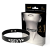 Coquette Chic Desire - Girocollo Sexy in Pelle Vegana