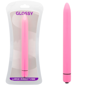 Glossy - Vibratore Slim Deep Rose