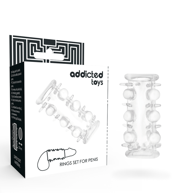 Addicted Toys - Manicotto per Pene Trasparente - immagine 2